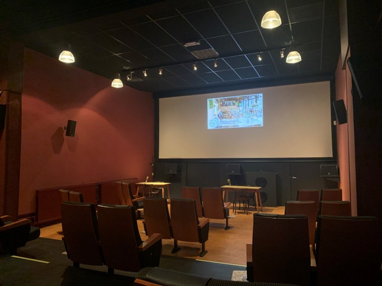 Witte doek in Filmhuis Gouda